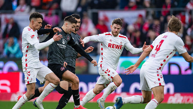 Bittere Niederlage für den FCN gegen Köln