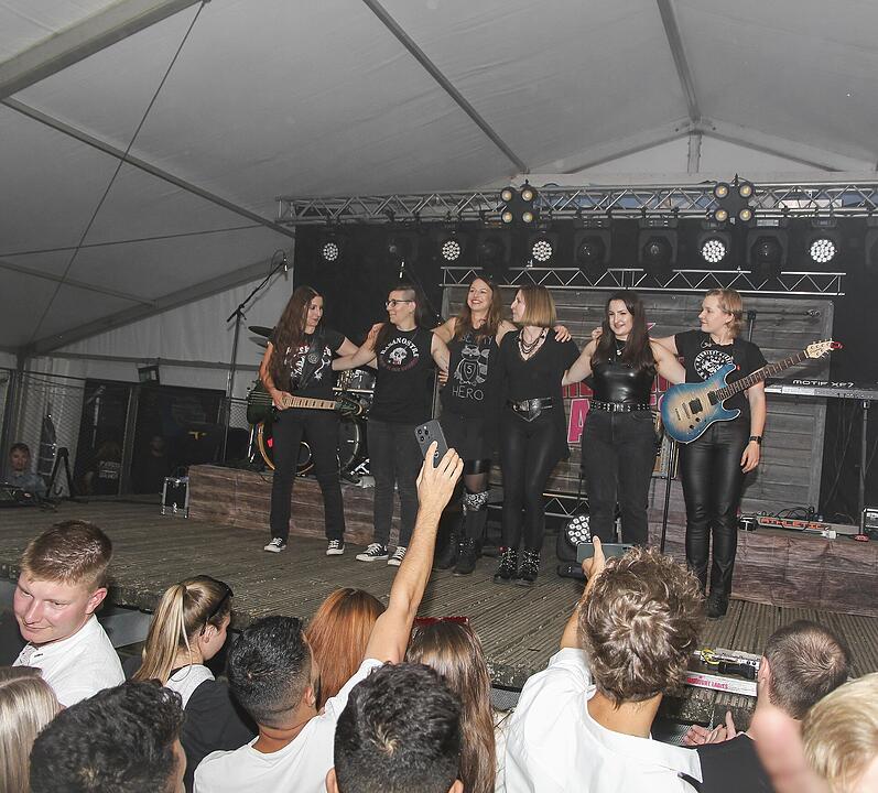 Am Samstag sorgten die Midnight Ladies für Stimmung!
