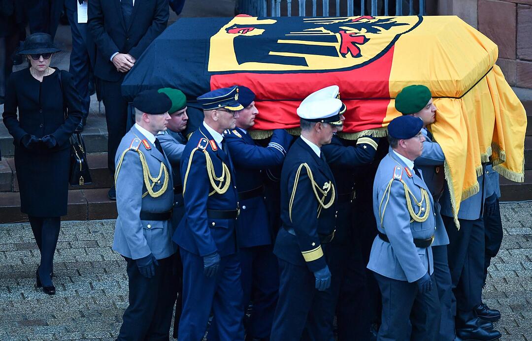 Von Straßburg bis Speyer – der lange Abschied von Helmut Kohl