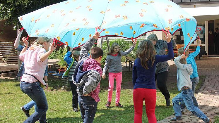 Für die jüngsten Festbesucher gab es viele lustige und spannende Spiele.