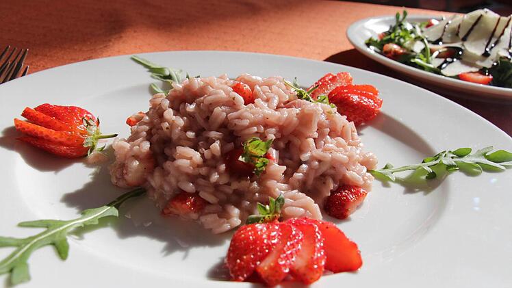Risotto alle fragole  Foto: Christian Bauriedel
