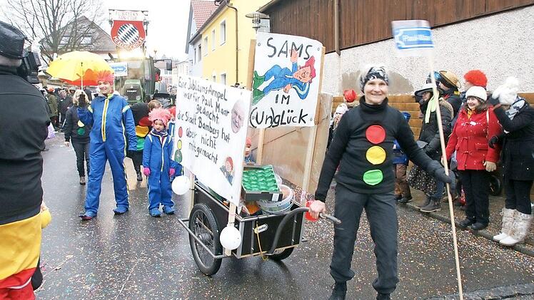 Am Faschingssonntag war in Memmelsdorf auch Sams-Tag.