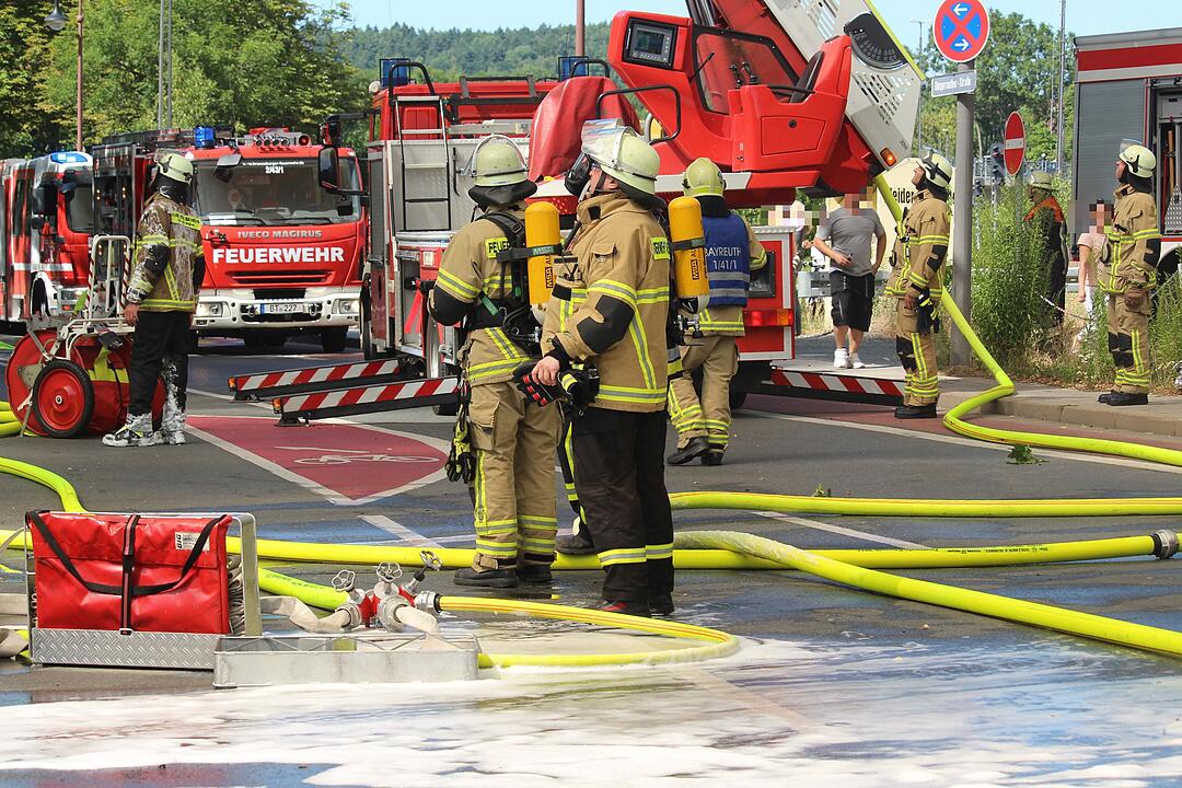Wohnhausbrand in Bayreuth