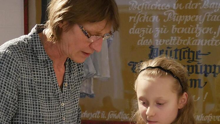 Auch Paulina ist hochkonzentriert bei der Sache.Manja von Nida
