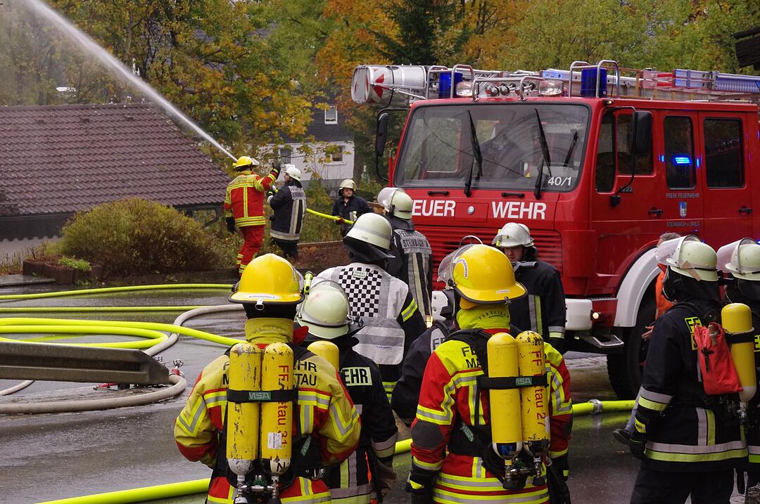 Brand in ehemaliger Disco in Windheim