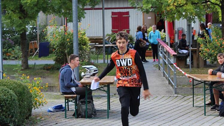 Den Stempel an der Stempelstation geholt und los ging es. Foto: Manja von Nida