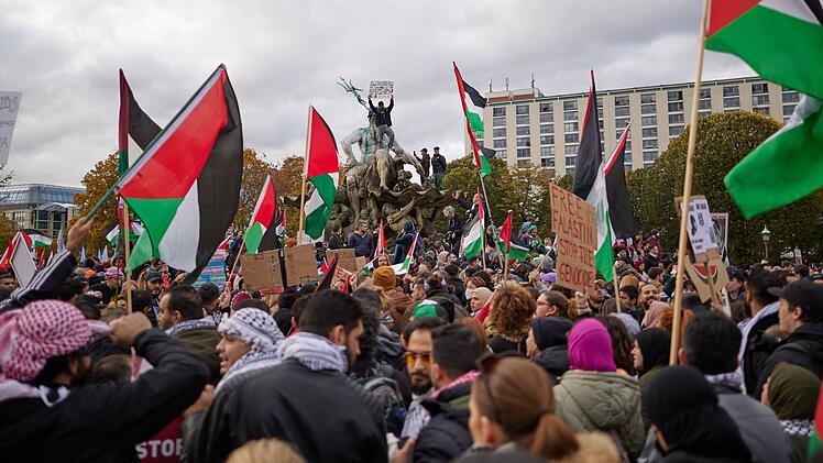 Pro-pal&auml;stininensiche Demo