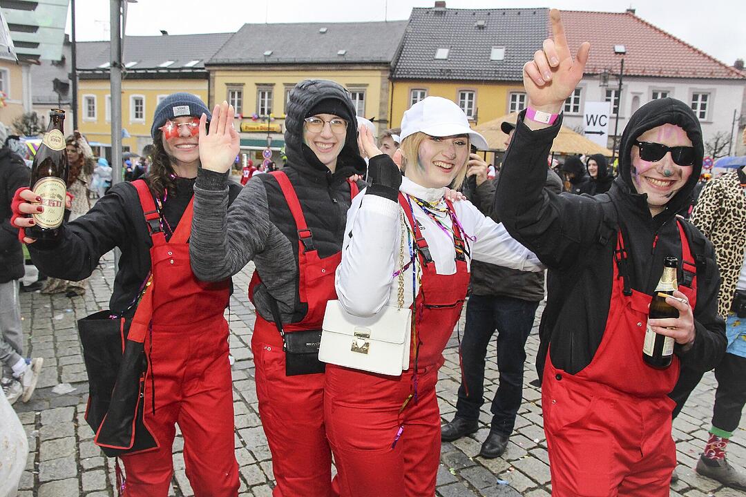 Narrentreiben in Stadtsteinach 2024