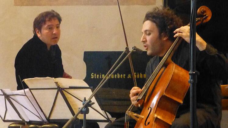 Fazil Say und Nicolas Altstaedt. Foto: Ahnert