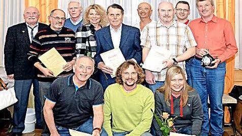 der Ski Cklub ehrte langjährige Mitglieder.  Foto: Peter Rauch