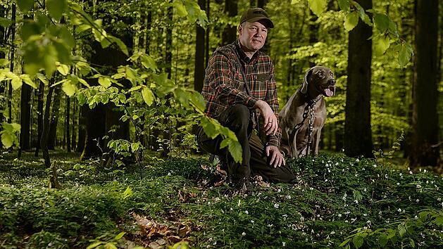 Mit Simon Abeln im Wald