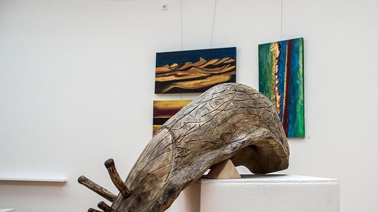 Impressionen der Online-Ausstellung des Kunstvereins Coburg zur Coburger Sommerakademie der Jahre 2019 und 2020.Foto: Jochen Berger