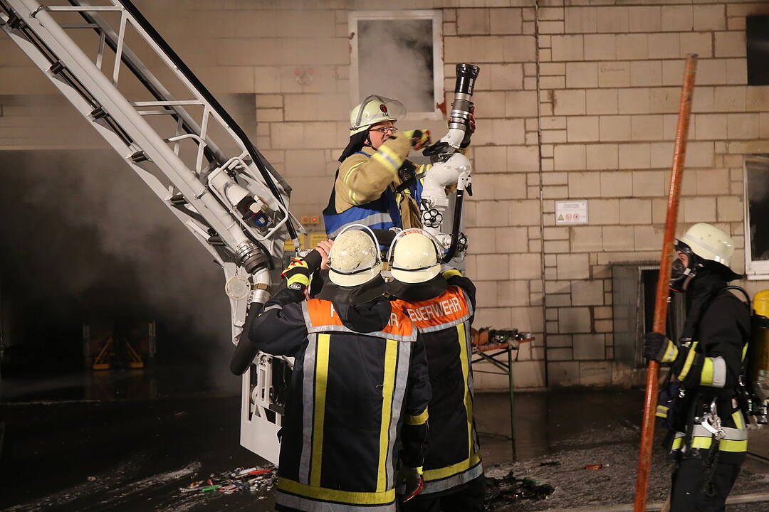 Feuerwehr kann Explosion verhindern