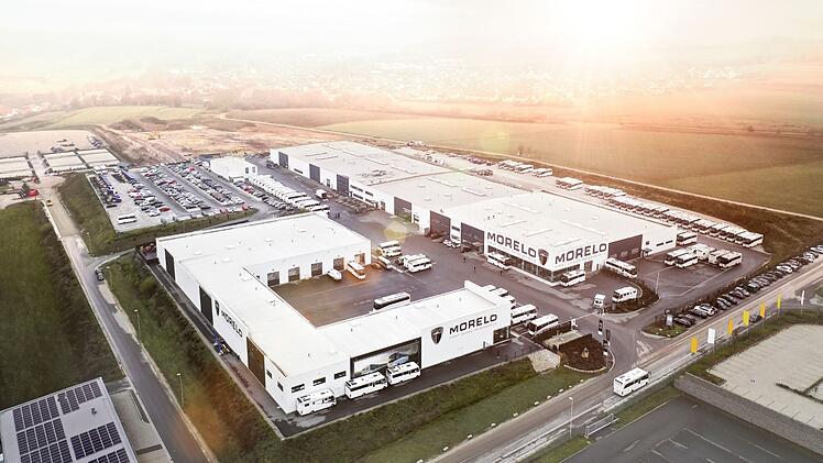 122.000 qm nimmt das Firmengelände von MORELO Reisemobile aktuell ein.  Foto: MORELO Reisemobile GmbH