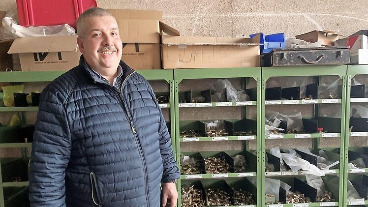 Ab Januar der neue Chef : Holger Hereth.   Fotos: Anja Vorndran