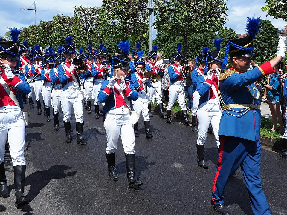 Großer historischer Festzug durch Bad Kissingen!