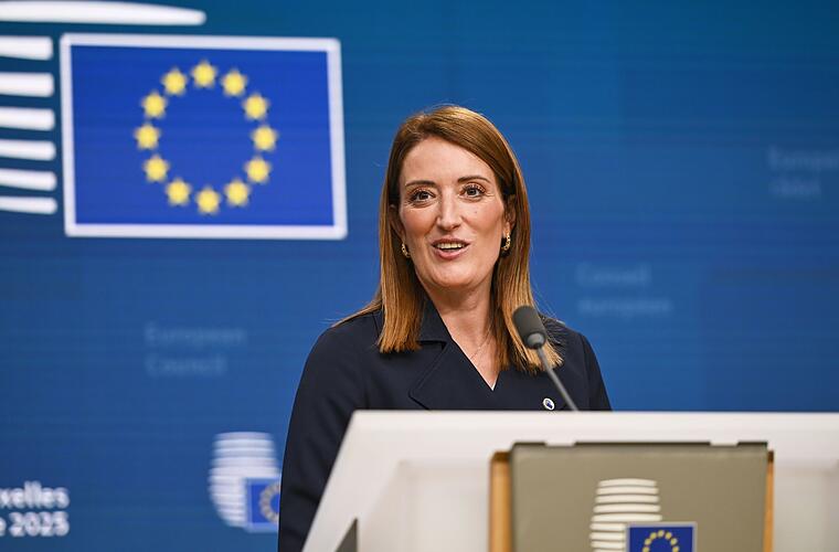 Metsola sieht Weg für Umsetzung des EU-US-Handelsdeals frei