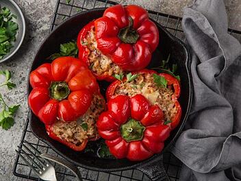 Gef&uuml;llte Paprika