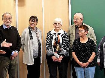 Der neue Seniorenbeirat (von links): Karsten Fischkal, Georg Hammer, Helga Voss, Margret Müller, Klaus Hoffmann, Gabriele Lappat, Irmgard Köhler  Foto: Johanna Blum