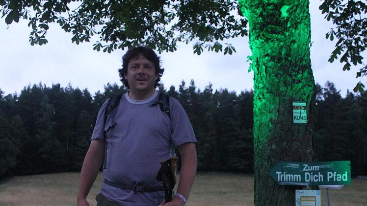 Jetzt nur noch nach Hause und schlafen, sagte sich Benjamin Leonhardt aus Singen. Foto: Sonny Adam