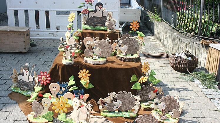 Renner sind in diesem Jahr Igel in allen Gr&ouml;&szlig;en. Foto: Maria L&ouml;ffler