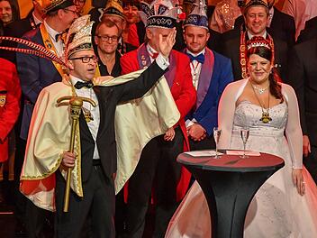 Oli I. und Antje I. sind Coburgs neues Prinzenpaar.Foto: Ronald Rinklef