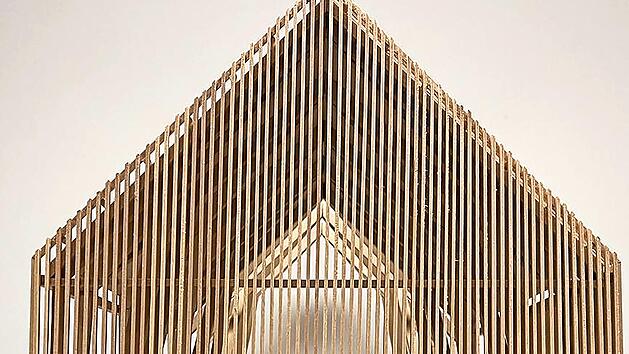 Zu einem absoluten Hingucker soll ein Holzpavillon werden.