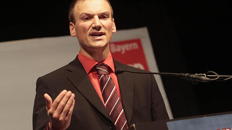 Machte sich für eine gerechte Bezahlung in allen Branchen stark: Simon Moritz, Bundestagskandidat für den Wahlkreis KU/LIF