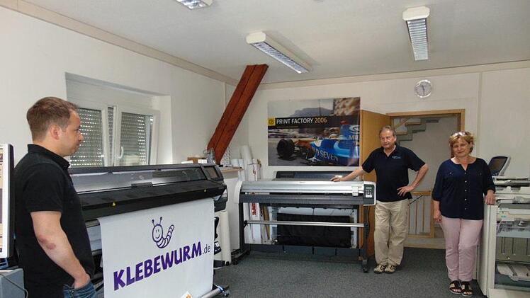 In der Druckerei Foto: Petra Malbrich