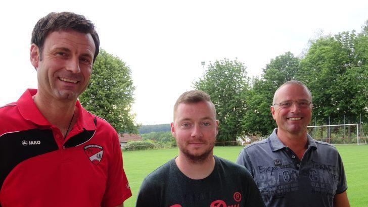 Das geschäftsführende Vorstandstrio. (von links) Patrick Schmitt, Dominik Härter, Volker Heusinger. Foto: Anton Then