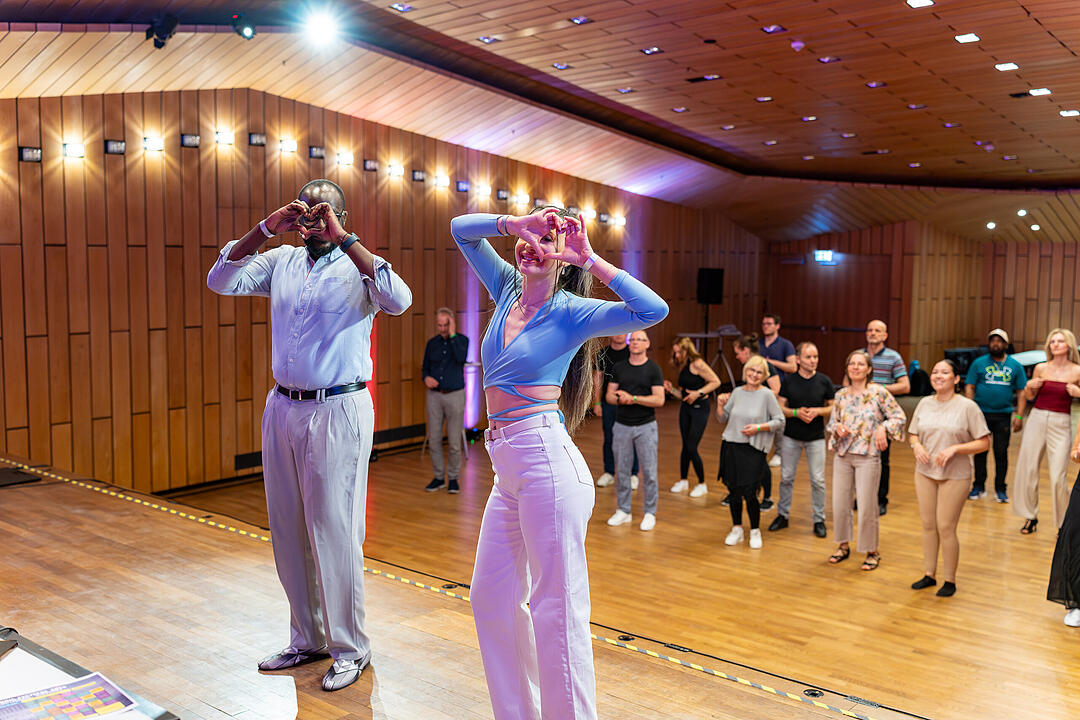 Das Festival bot viele Workshops f&uuml;r Anf&auml;nger und Profis!