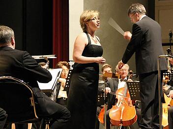 Sopranistin Marion Schmid glänzt als Solistin beim Mozart-Abend des Kulmbacher Kammerorchesters. Fotos: Katharina Müller-Sanke