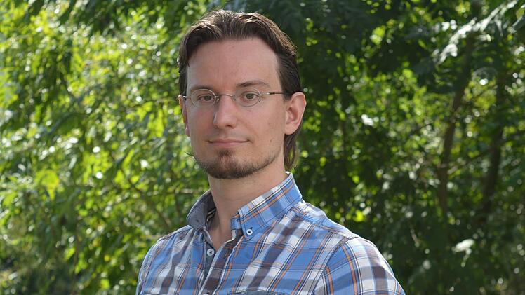 Tobias Peterka ist seit der Parteigründung in 2013 AfD-Mitglied: Für die Bundestagswahl steht er auf Platz 11 der Landesliste der AfD Bayern. Foto: Ronald Heck