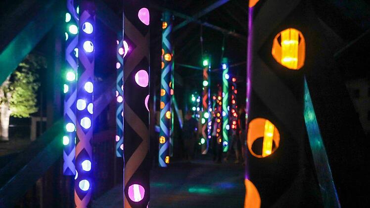 Es kann losgehen: "Kronach leuchtet 2019" steht in den Startlöchern, diesmal mit 86 Lichtpunkten. Foto: Barbara Herbst