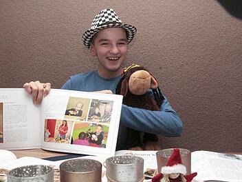 Mirco ist ein Kämpfer. Er ist fest entschlossen, den Lymphdrüsenkrebs zu besiegen.  Foto: Josef Hofbauer