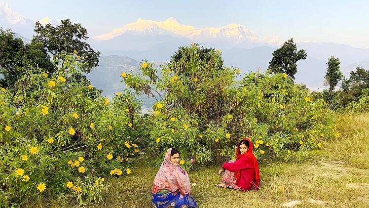 Die Trekkinggruppe der Laufgemeinschaft Ludwigschorgast war in Nepal unterwegs.