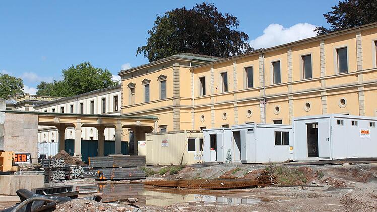Hier stand einst das Bewegungsbad.