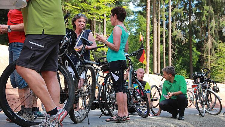 Eröffnung Radweg Albertshausen - Bad Kissingen Foto: Carmen Schmitt
