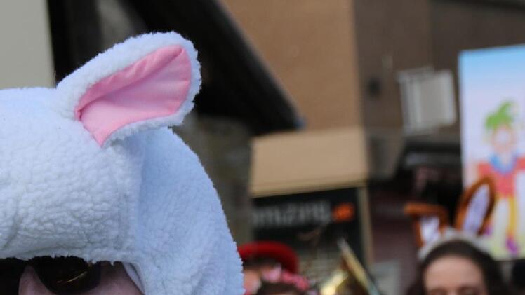 Faschingszug in Poppenlauer.Heike Beudert