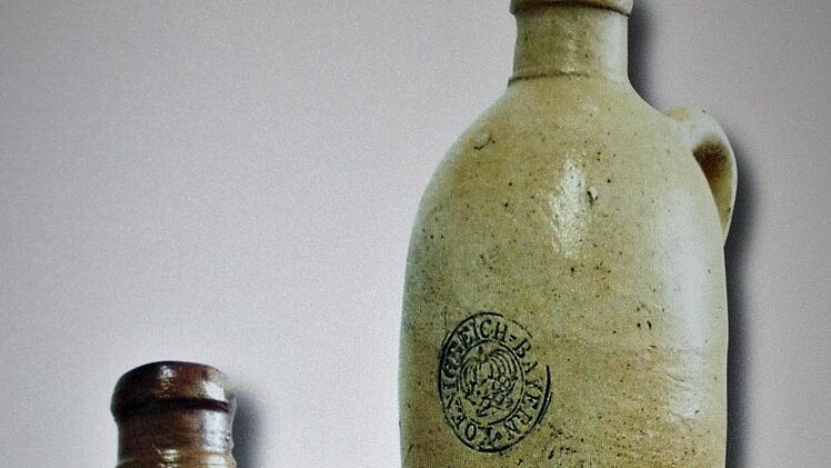 Krug für den Export von Rakoczywasser. Foto: Werner Vogel