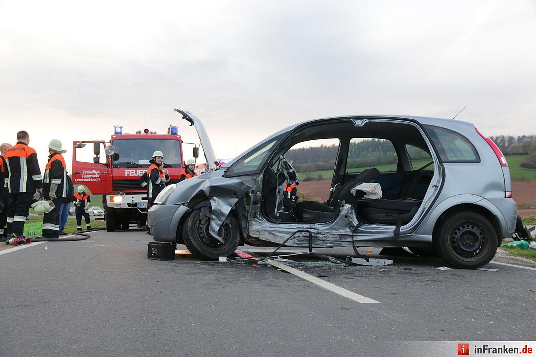 Unfall bei Rauhenebrach