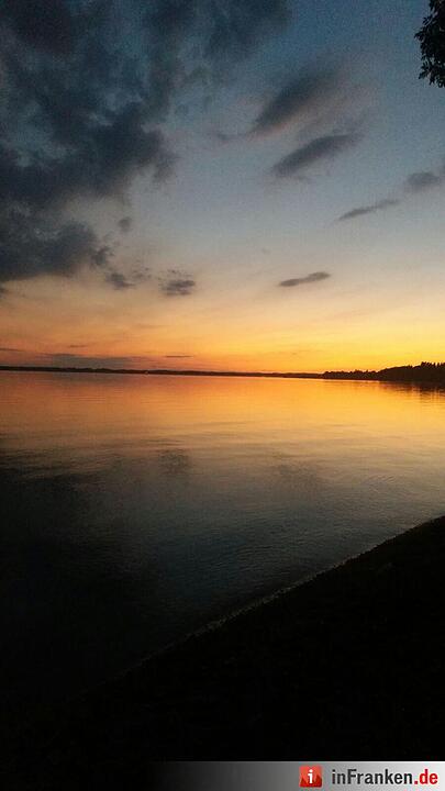Sonnenuntergang am Chiemsee