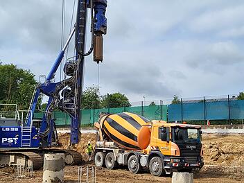 Gauk&ouml;nigshofen: Arbeiten am Neubau der F&ouml;rderschule erreichen weiteren Meilenstein