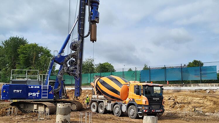 Gauk&ouml;nigshofen: Arbeiten am Neubau der F&ouml;rderschule erreichen weiteren Meilenstein