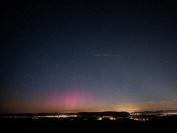 Polarlichter &uuml;ber Bamberg gesichtet