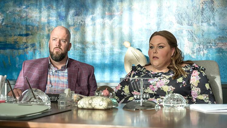 Kate (Chrissy Metz) und Toby (Chris Sullivan) f&uuml;hren anfangs eine gl&uuml;ckliche Beziehung, heiraten und wollen Kinder zusammen bekommen.