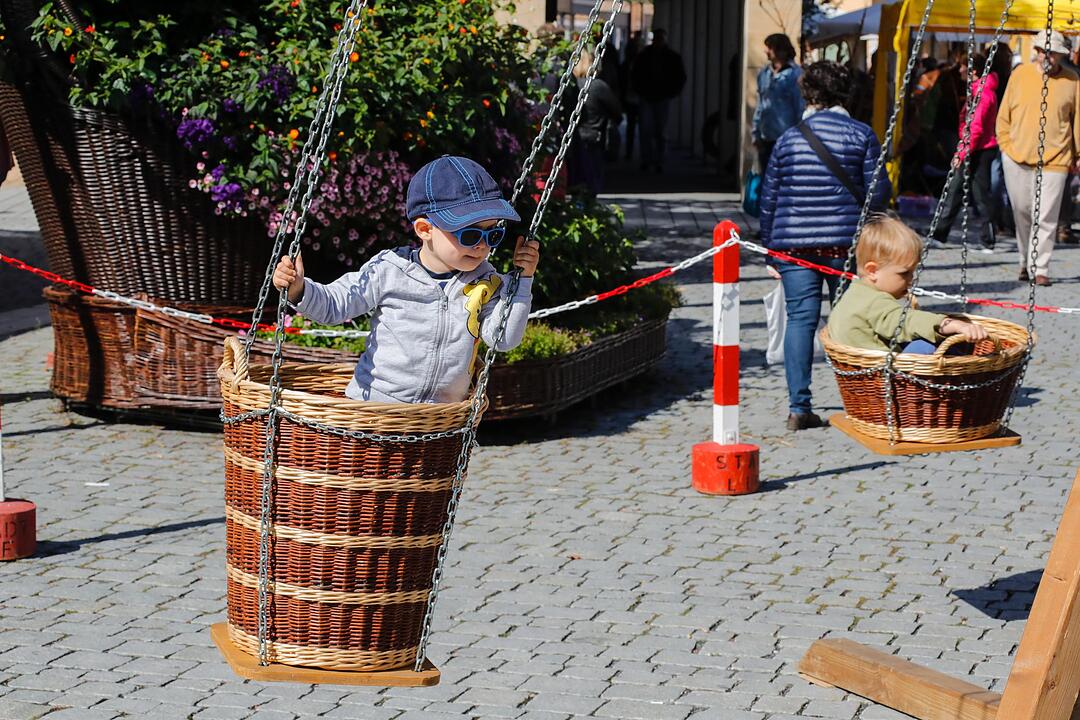 Korbmarkt in Lichtenfels am Samstag