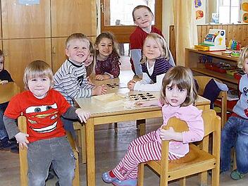 Die Kleinen fühlen sich im rentweinsdorfer Kindergarten wohl. Die Geldgeber nicht immer.