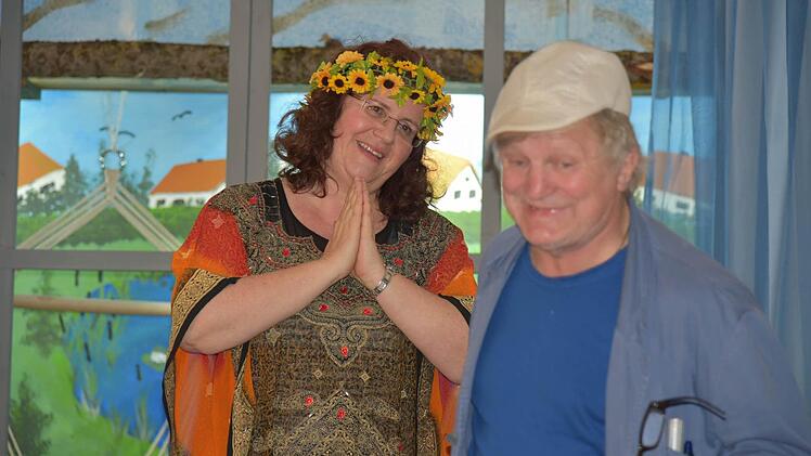 Martina Franz und Werner Dalke Foto: Gabi Arnold
