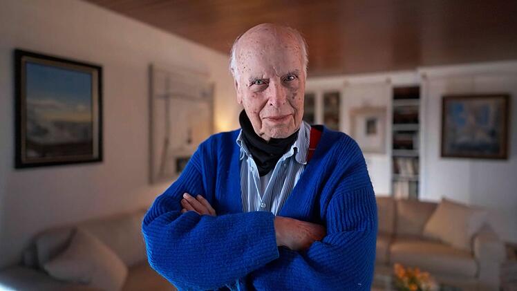 Helmut zieht St&auml;rke aus seinen Erfahrungen als Psychoanalytiker - und aus seiner Lebensbejahung.